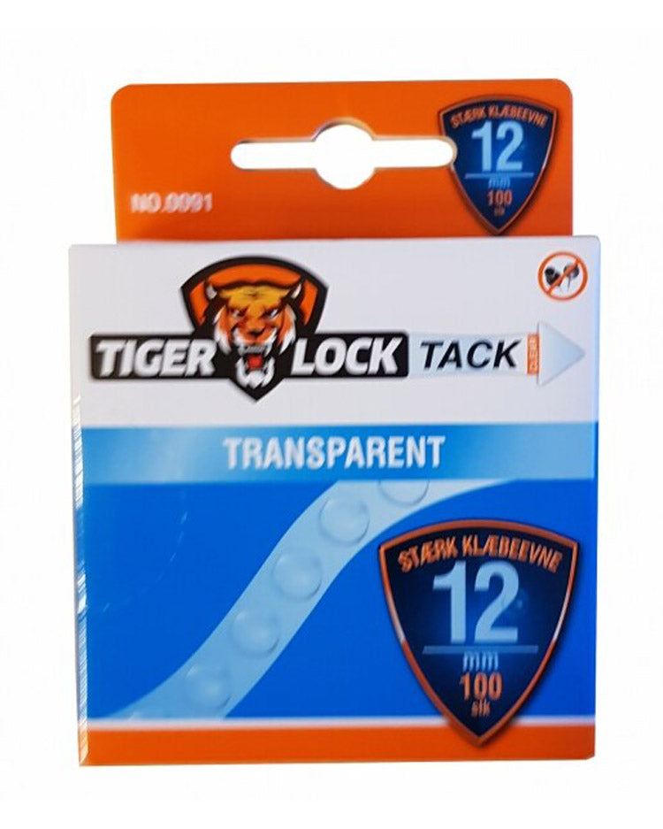Klæbepuder TIGER LOCK 100 stk ø12mm