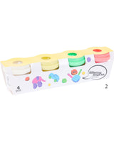 Modellervoks 4 farver