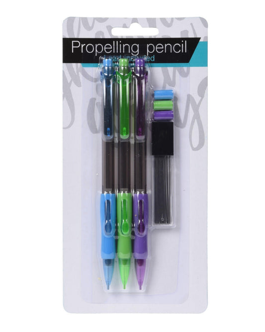 Stift blyanter 3 stk med refill