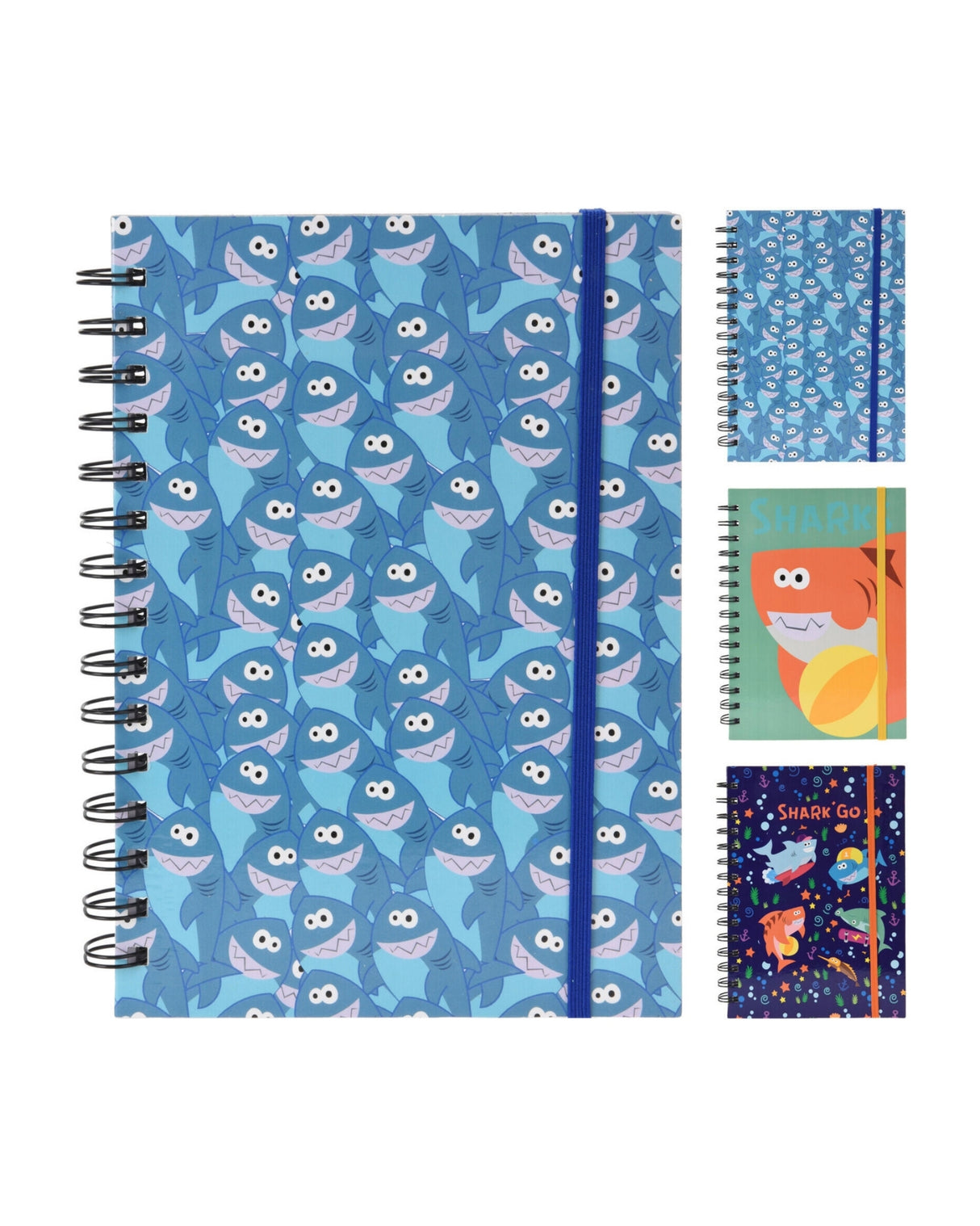 Notesbog A5 med elastik