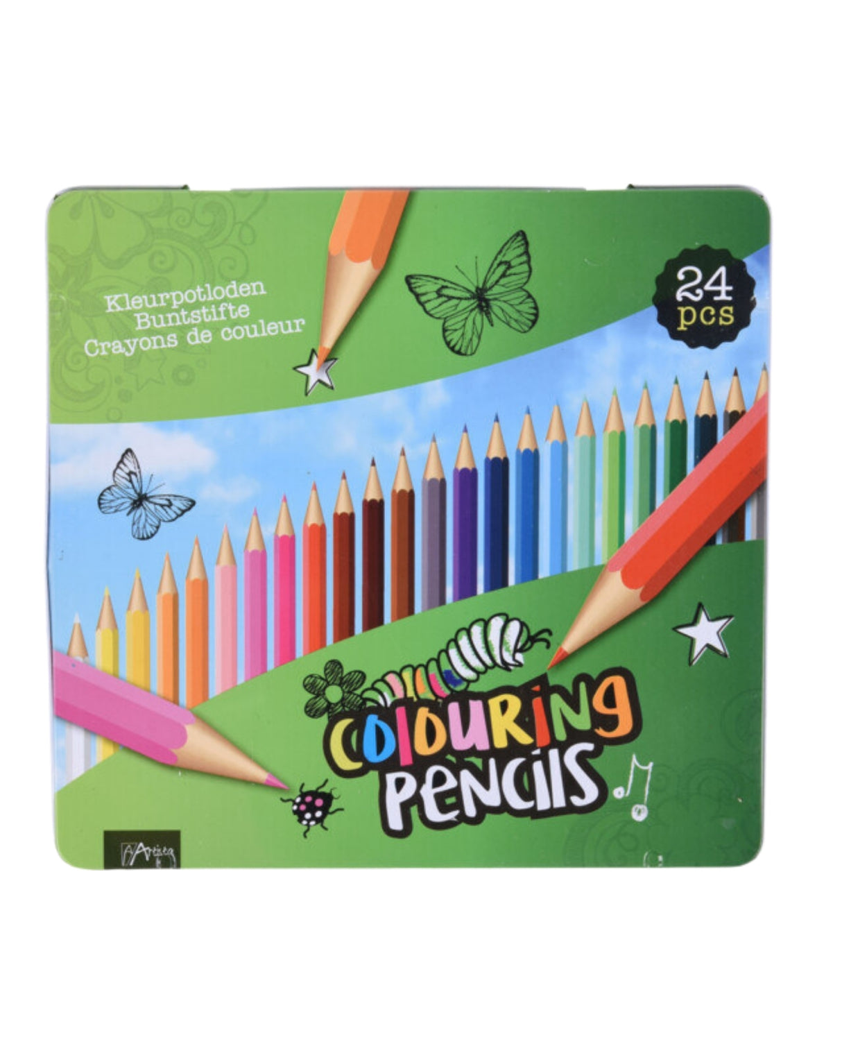 Colored pencils 24 pcs