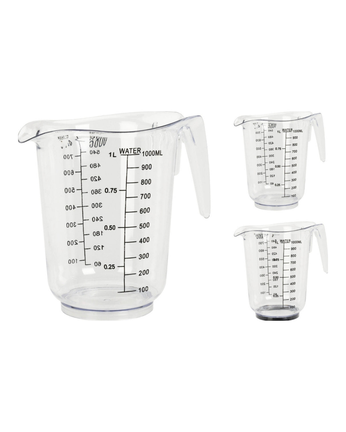 Målebægre 1 liter 1 stk