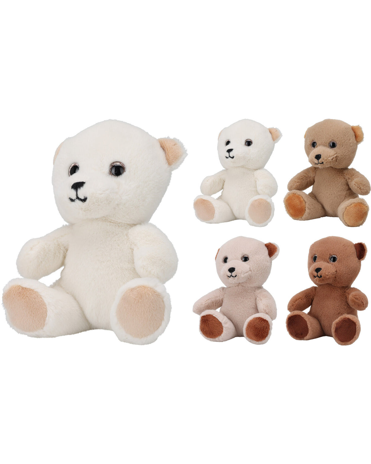 Plys bamse 14cm 1 stk