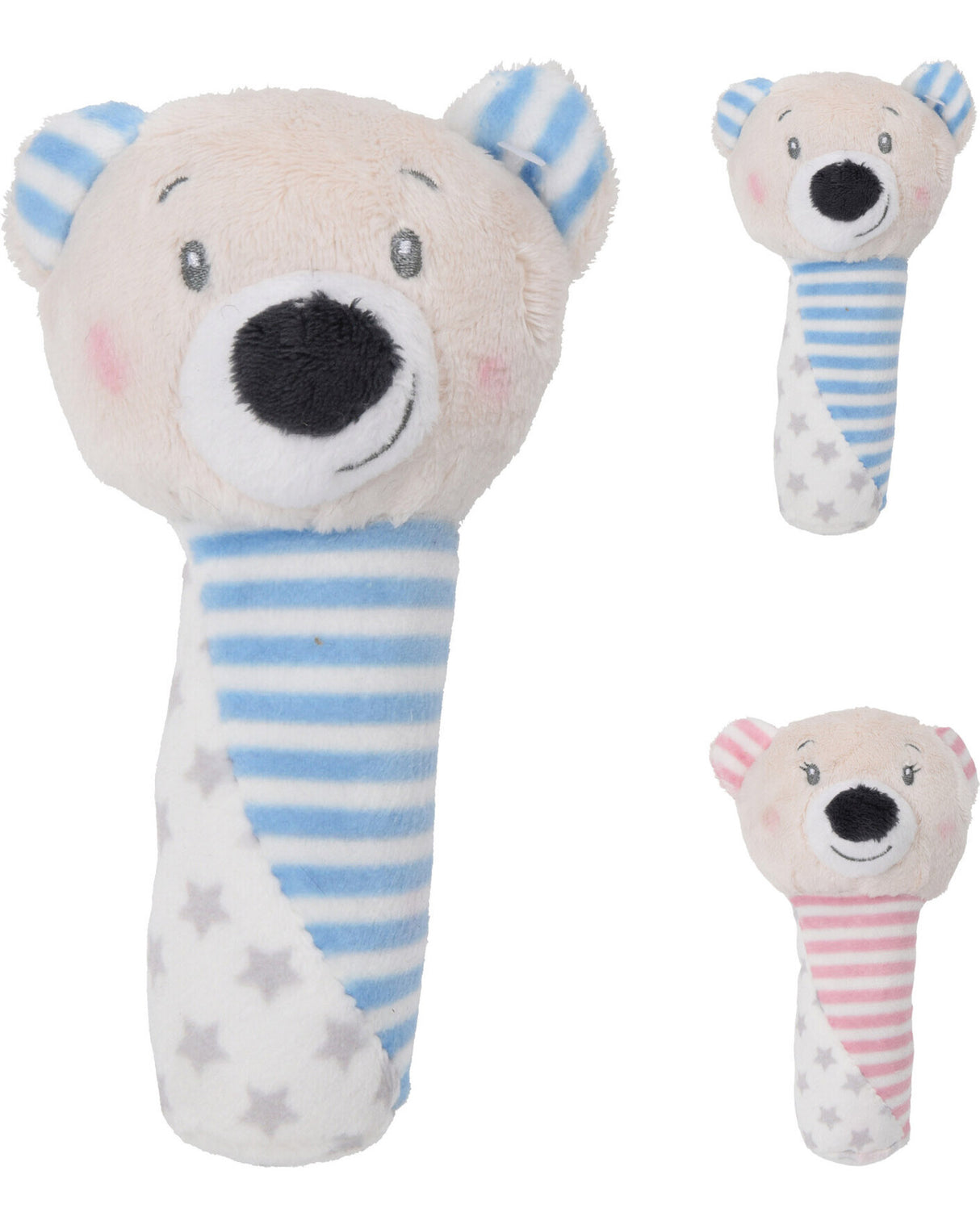 Rangle plys bjørn 1 stk