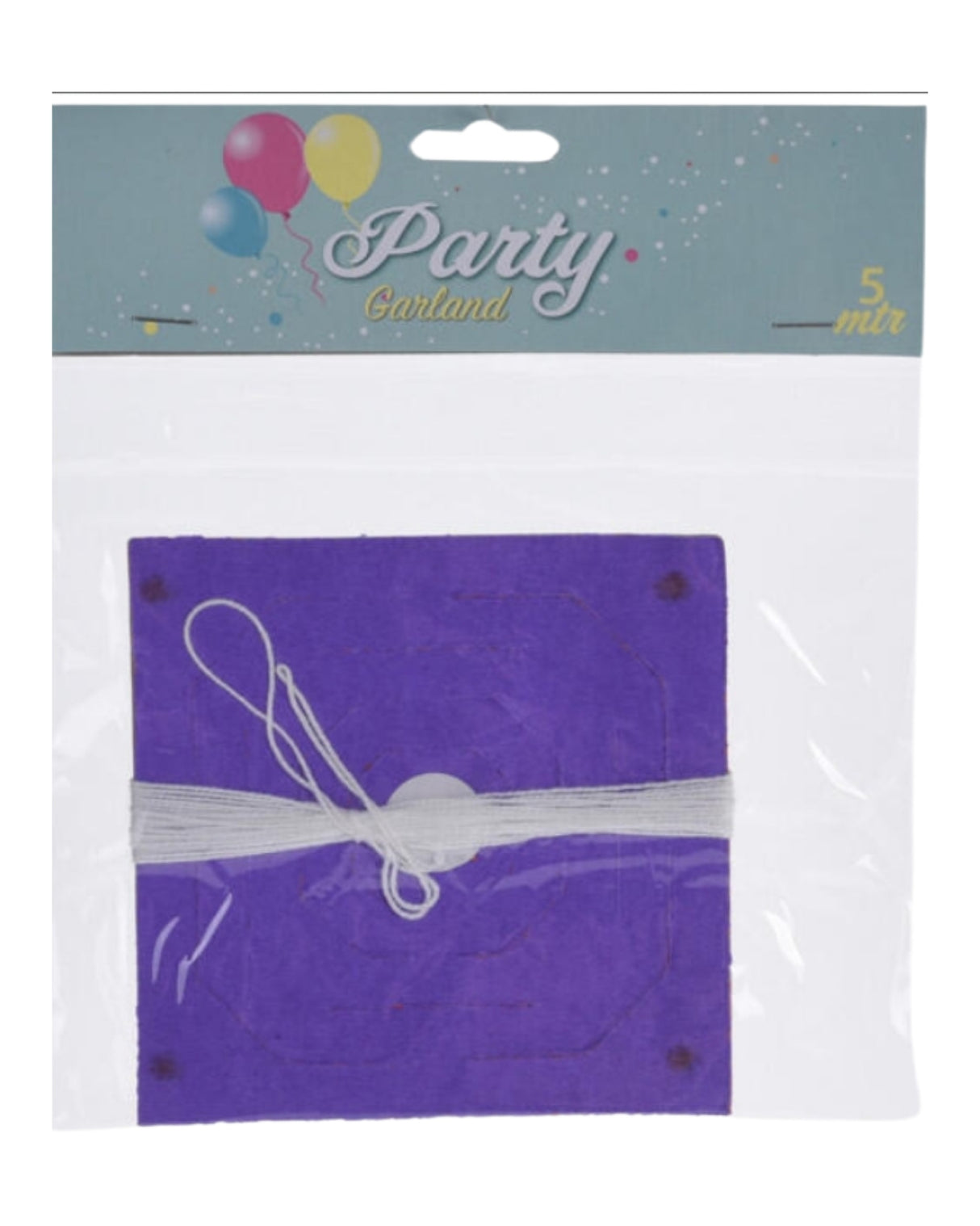 Paper garland 5m 1 pc.