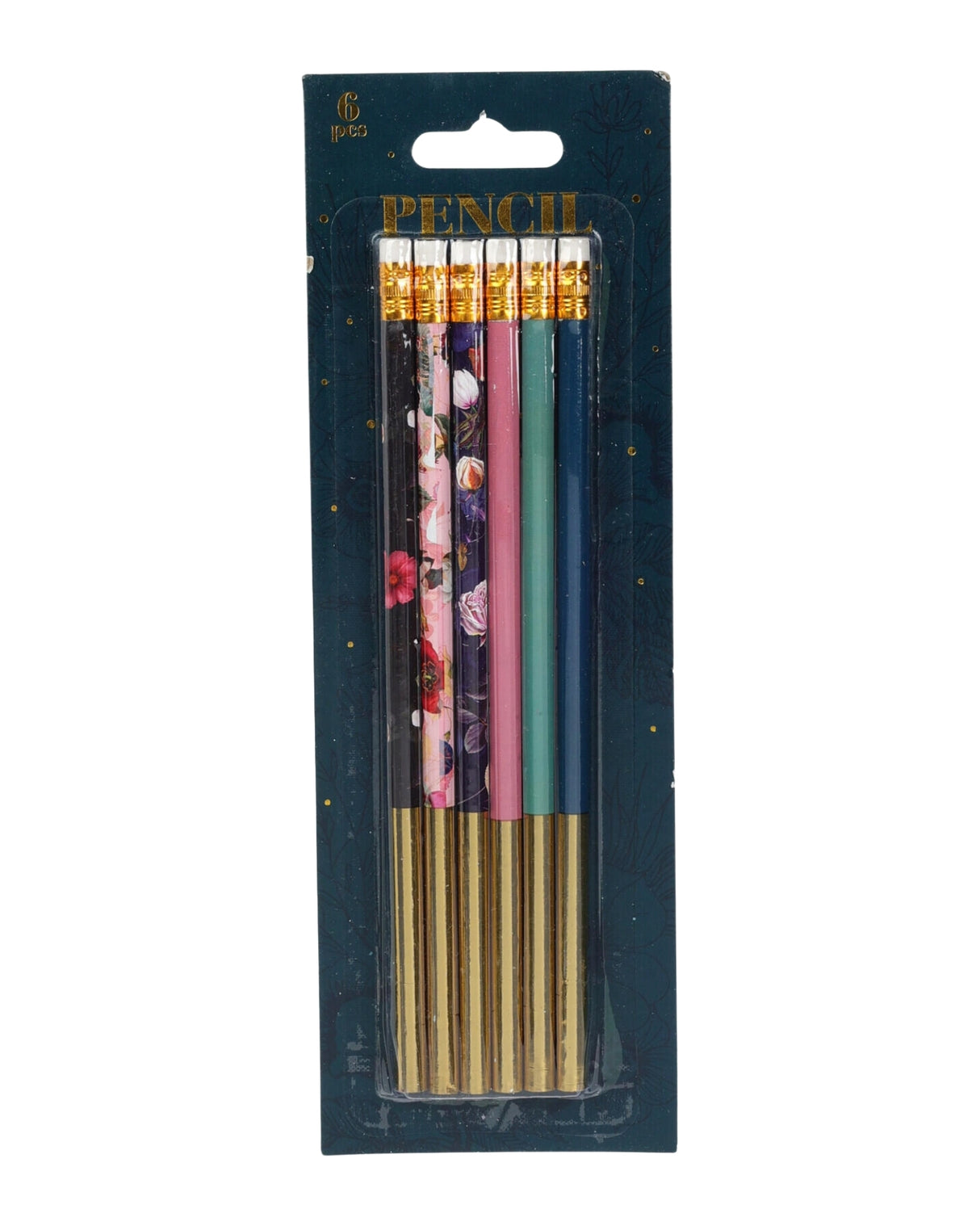 Blyanter med viskelæder 6 stk