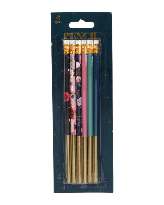 Blyanter med viskelæder 6 stk