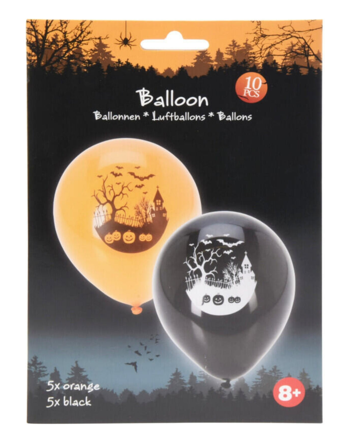 Balloner halloween 10stk