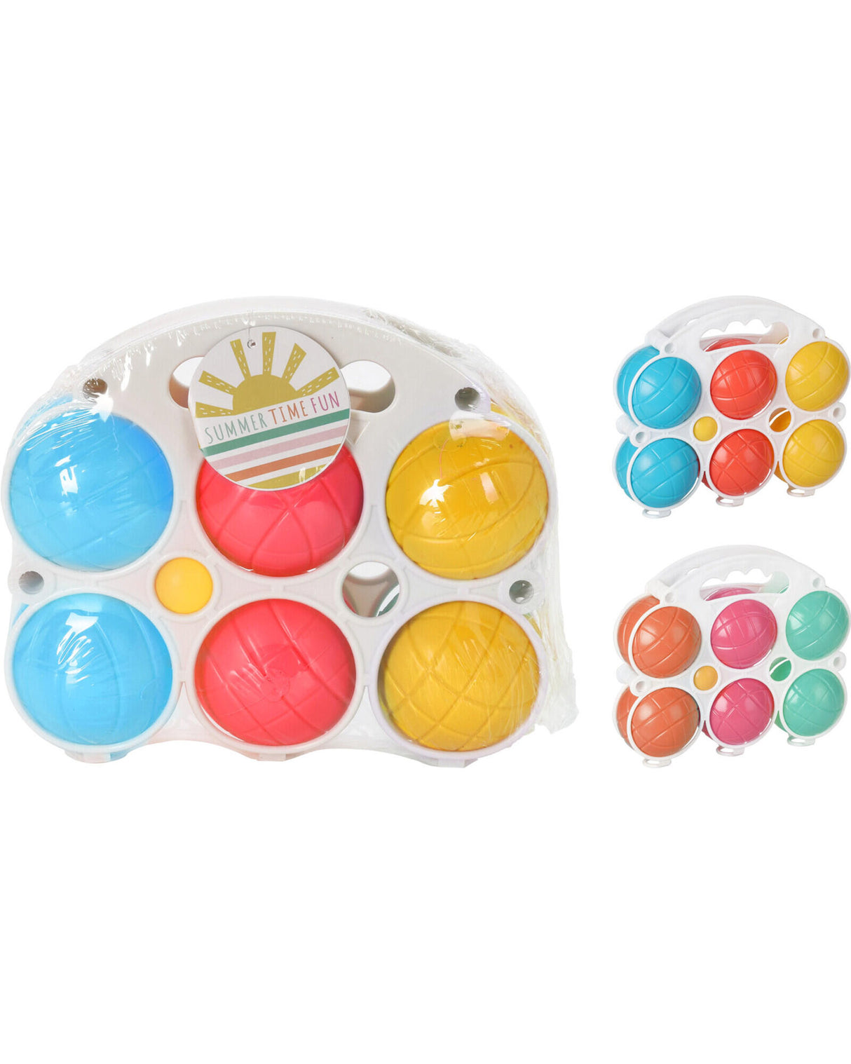 Boccia med 6+1 kugler i plast