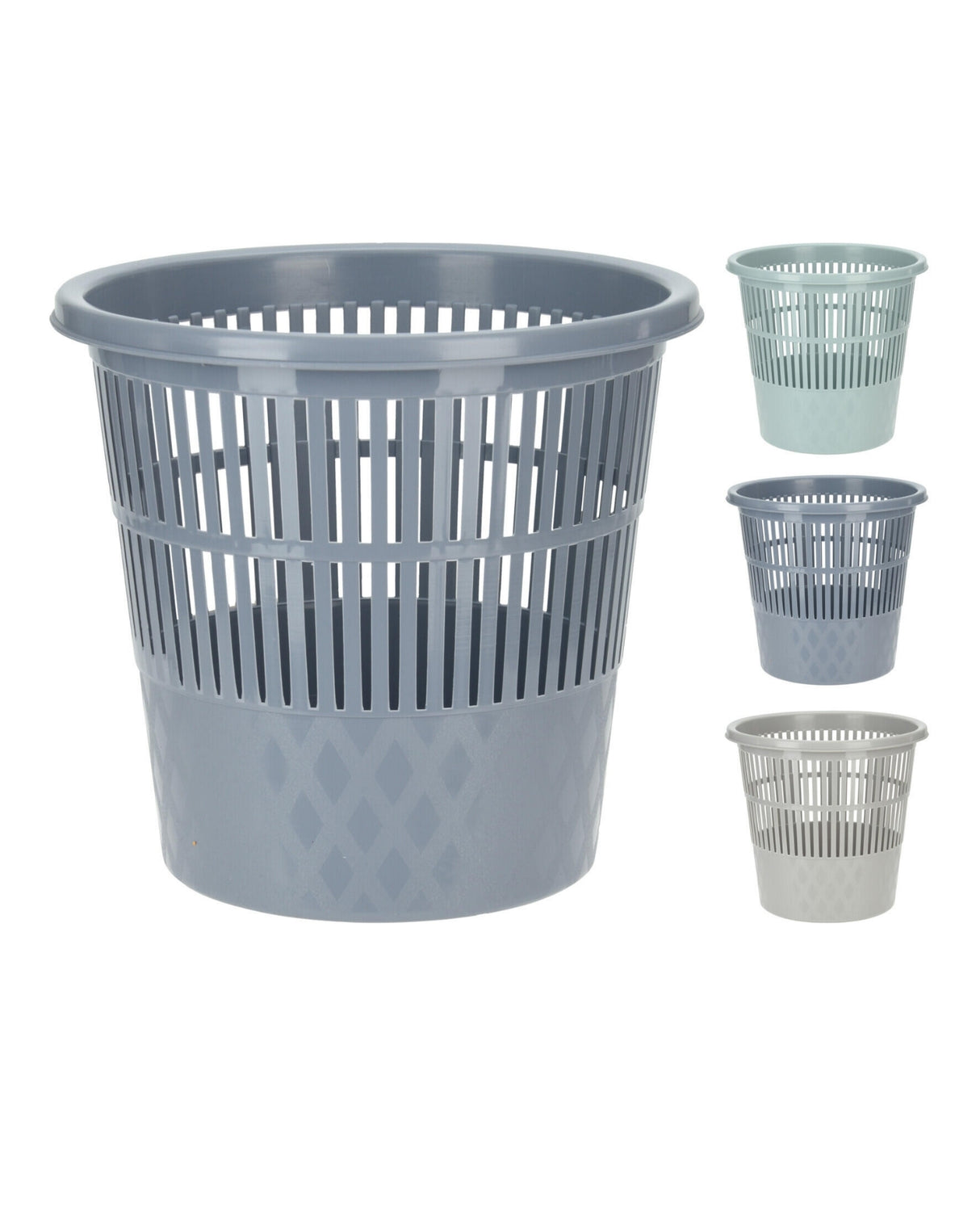 Papirkurv i plast 28x29cm