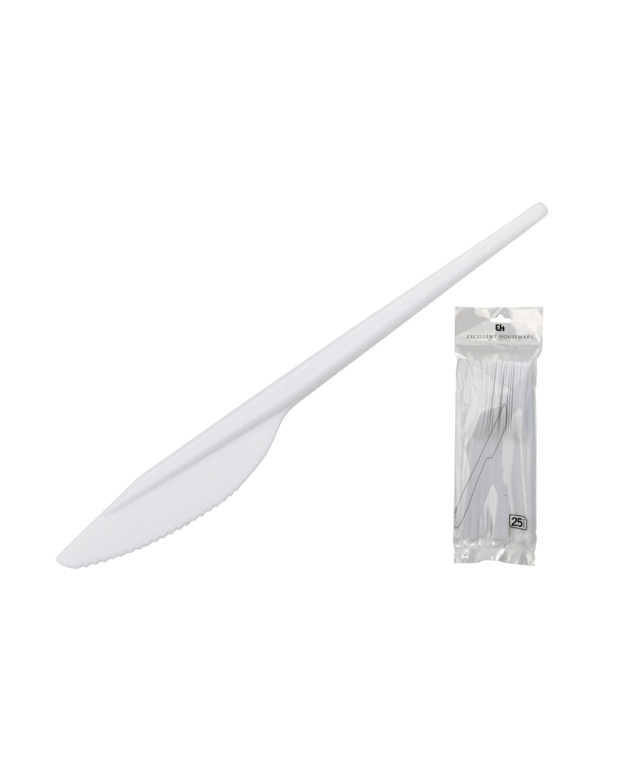 Knive i plast 25 stk.