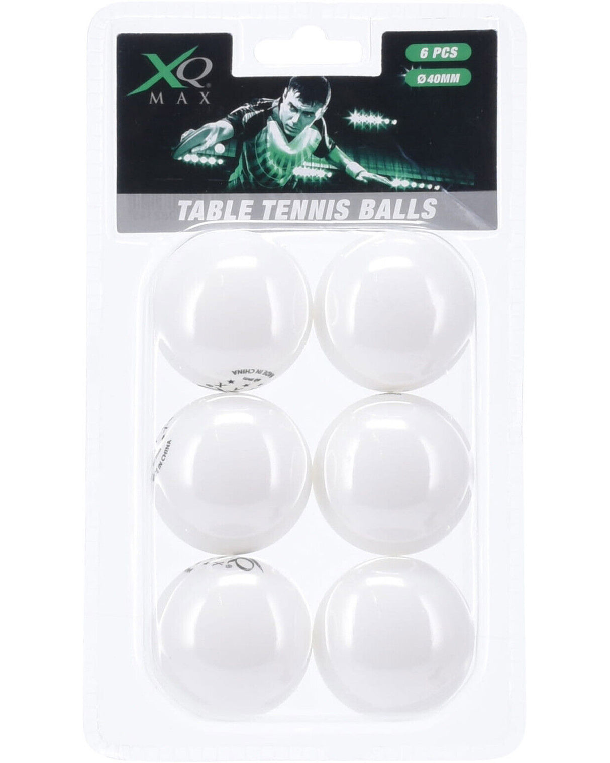 Bordtennisbolde 6stk XQMAX