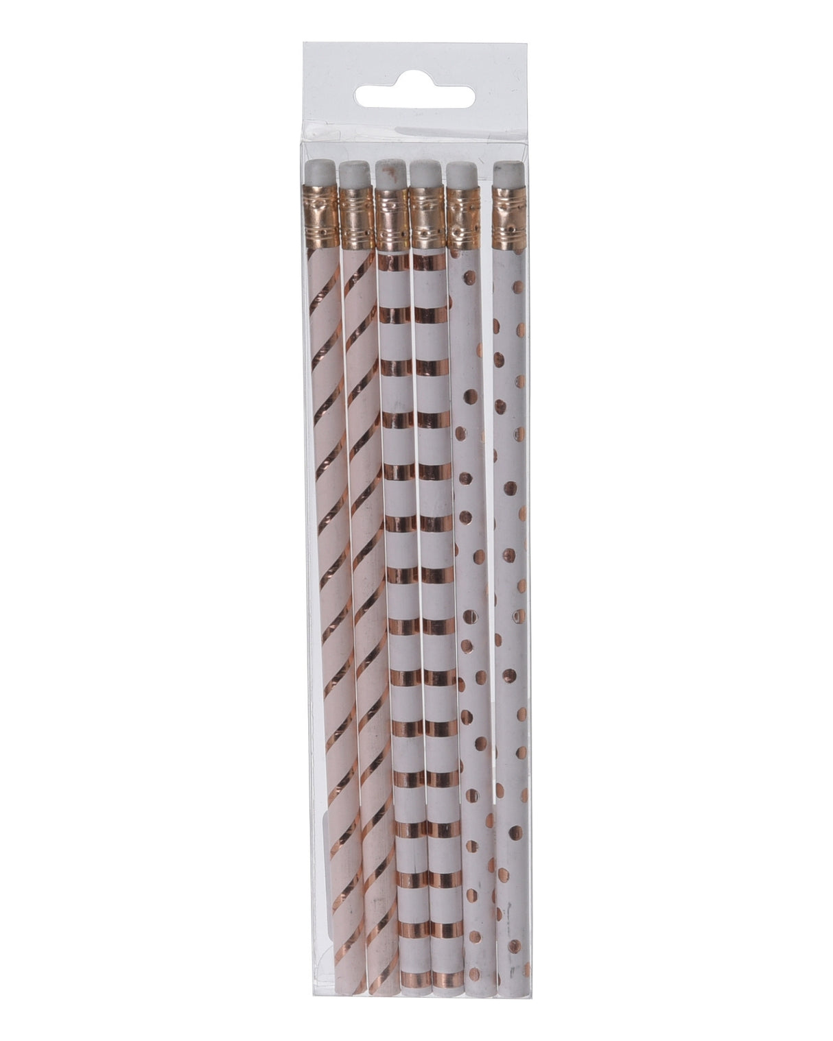 Blyanter 6 stk. (rose gold)