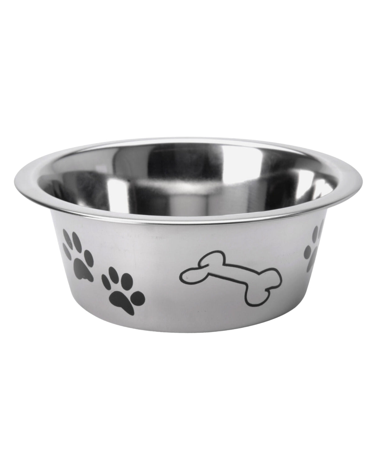 Madskål til hunde i stål 16cm