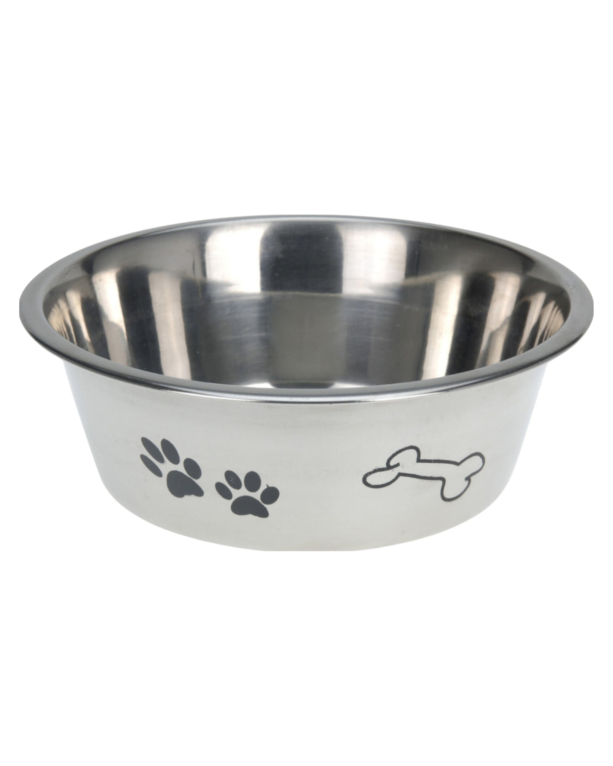 Madskål til hunde i stål 21cm