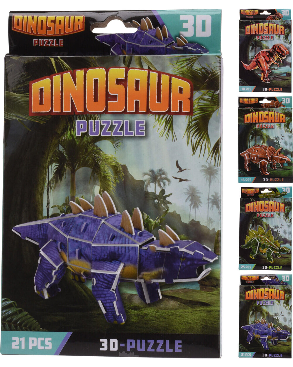 Puslespil med Dinosaur