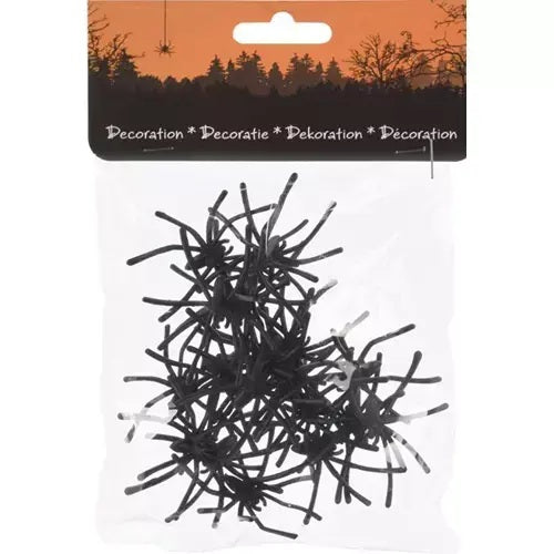 Edderkopper til dekoration 20stk