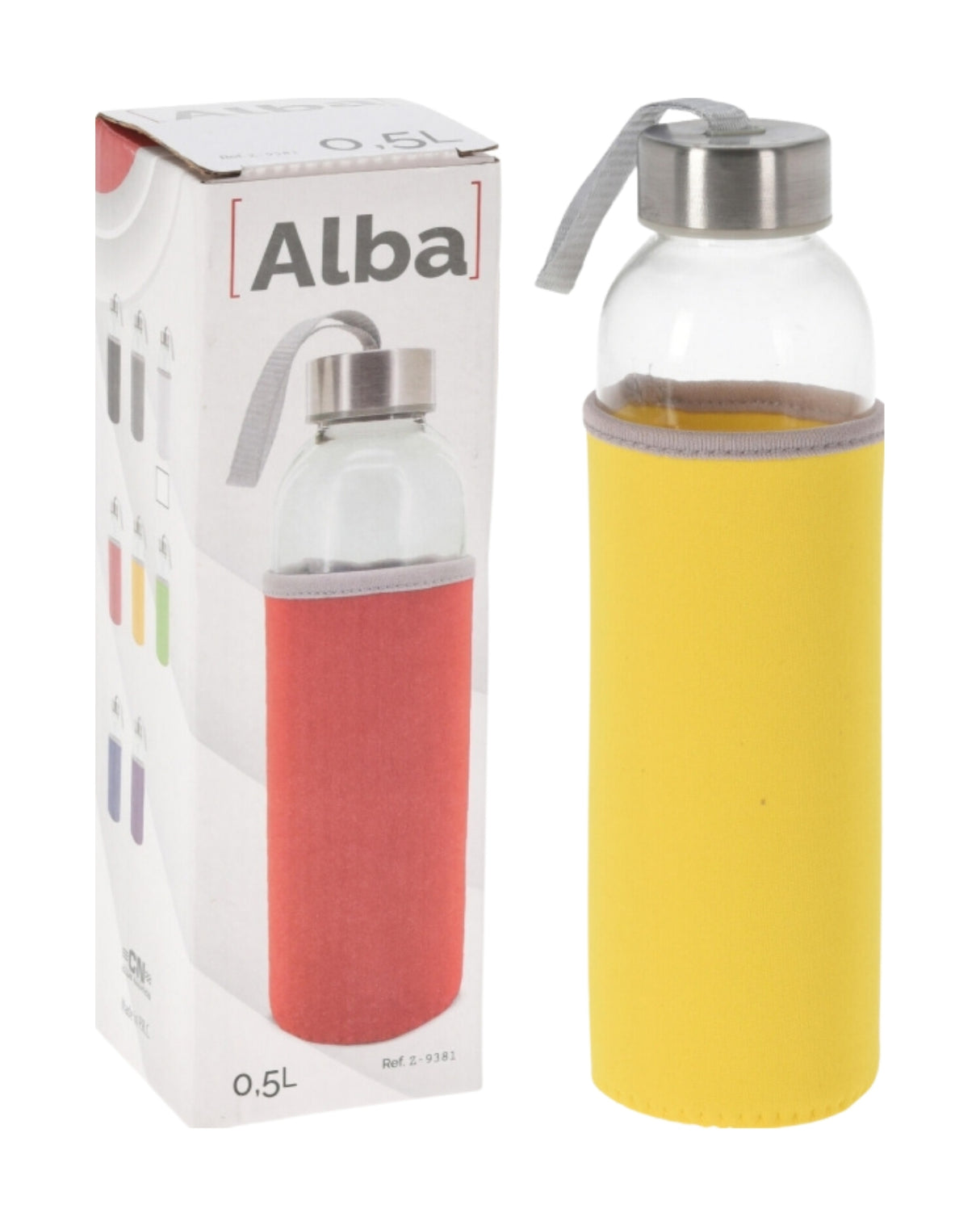 Drikke flaske 500ml i glas