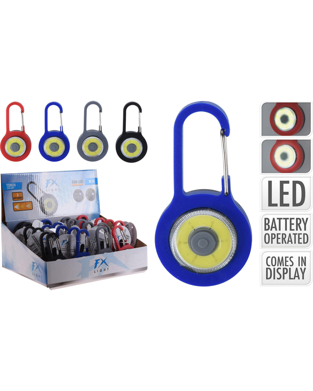 Lygte som nøglering - Clips