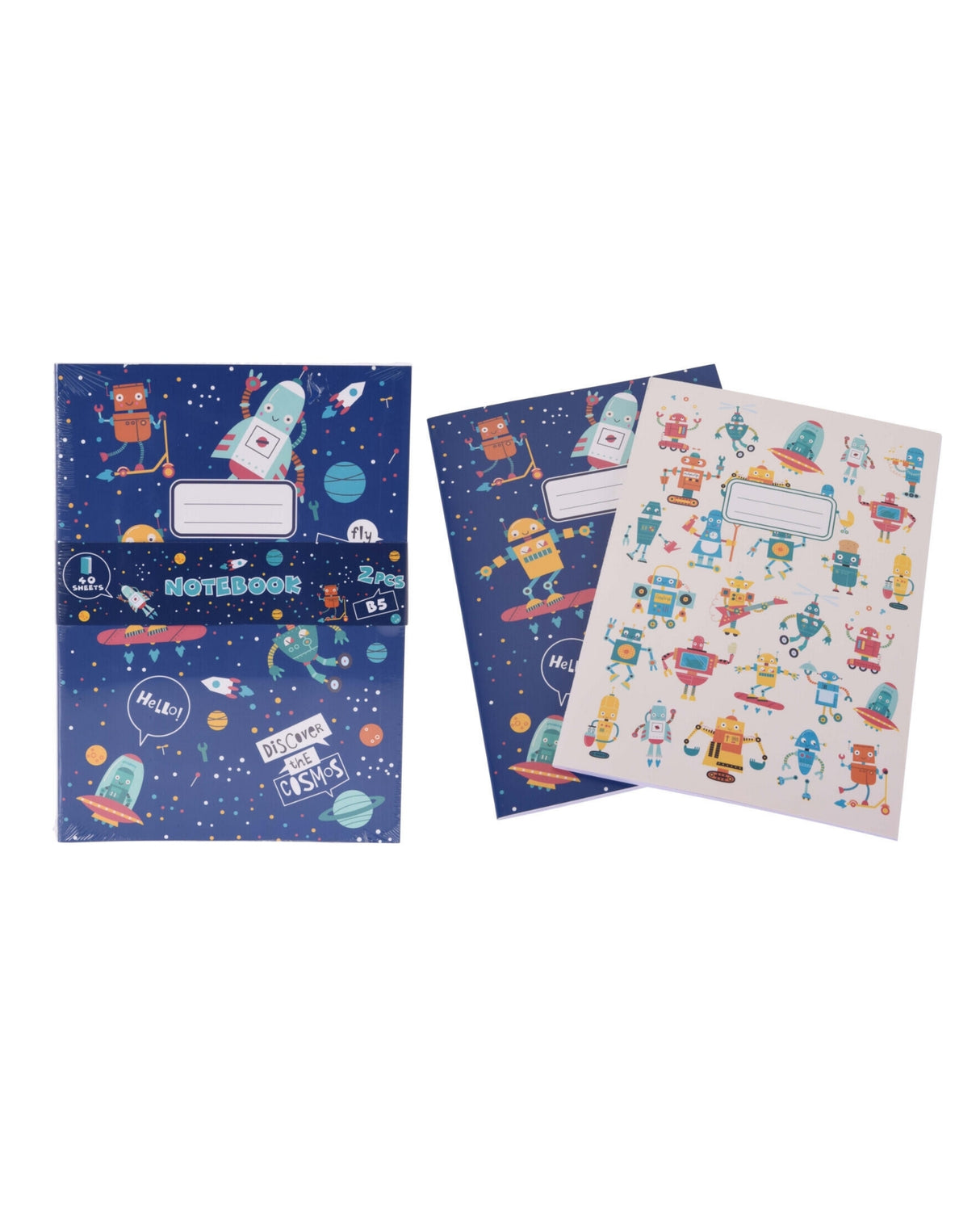 Kladdehæfte A5 - 2 stk - 40 blade