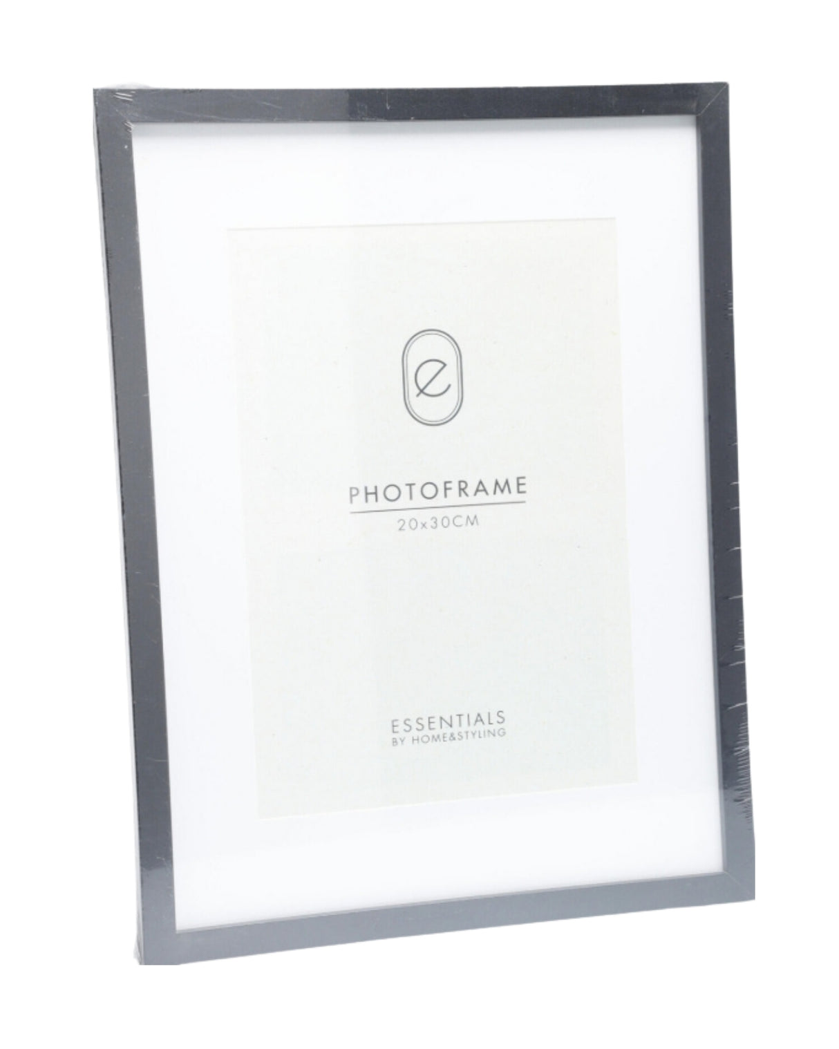 Wooden frame 20x30cm in black with passepartout