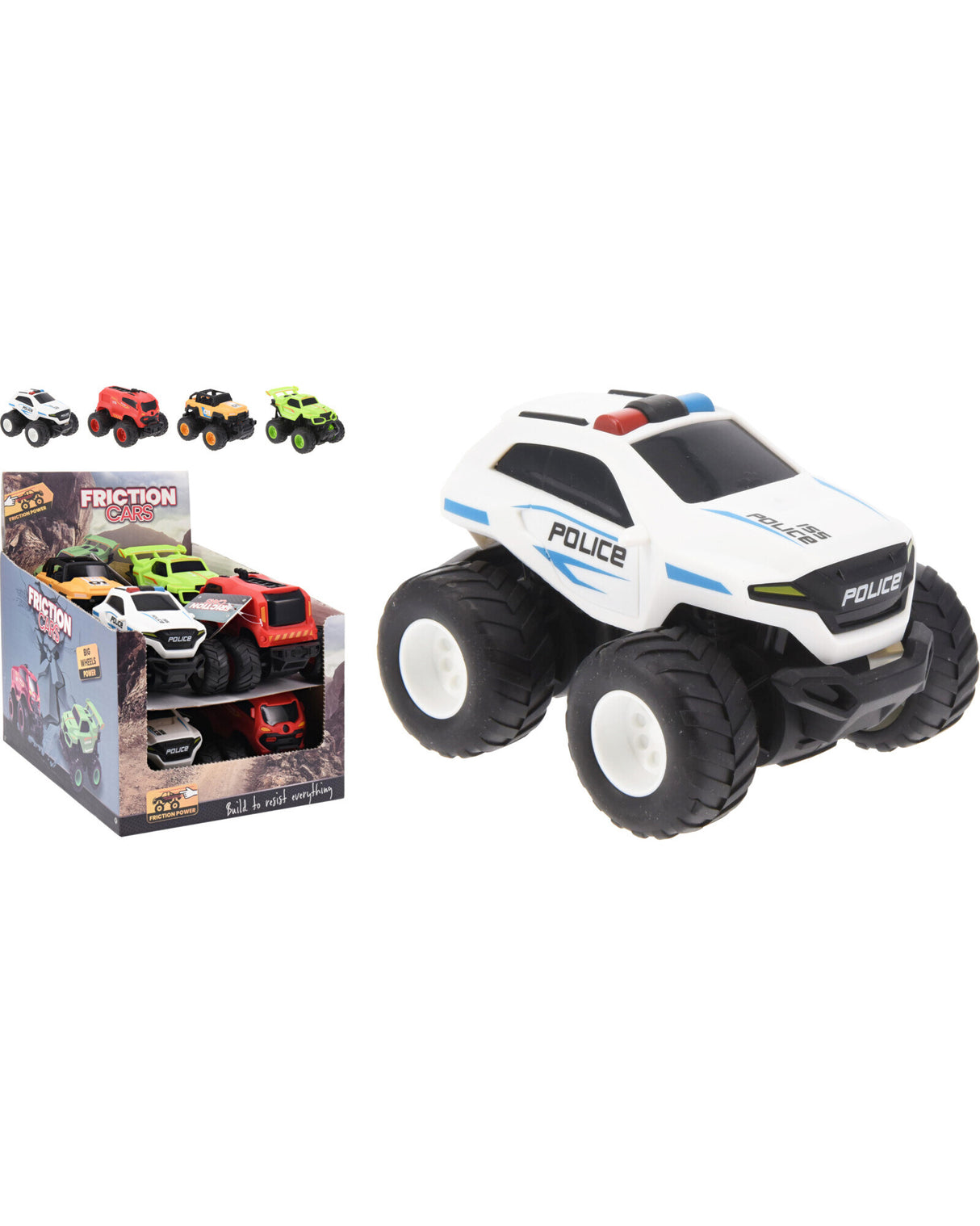 Bil med friktion 12cm