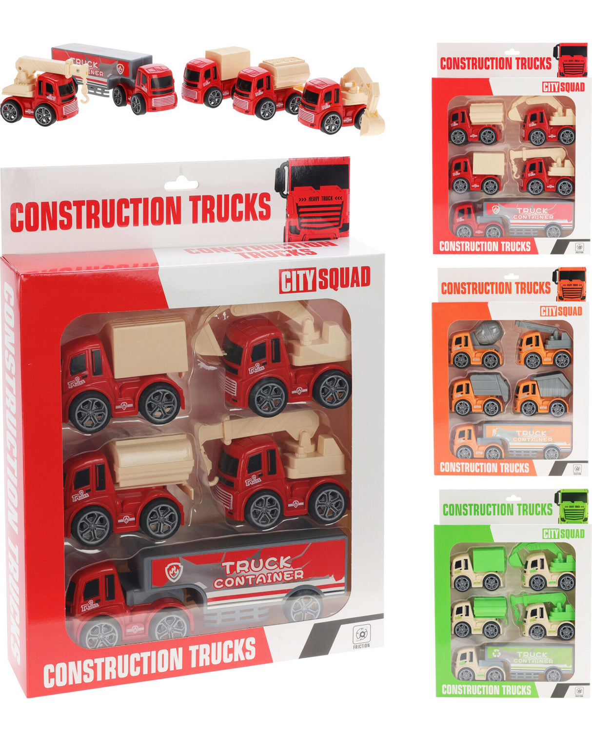 Bil sæt 5 dele - Construcktion