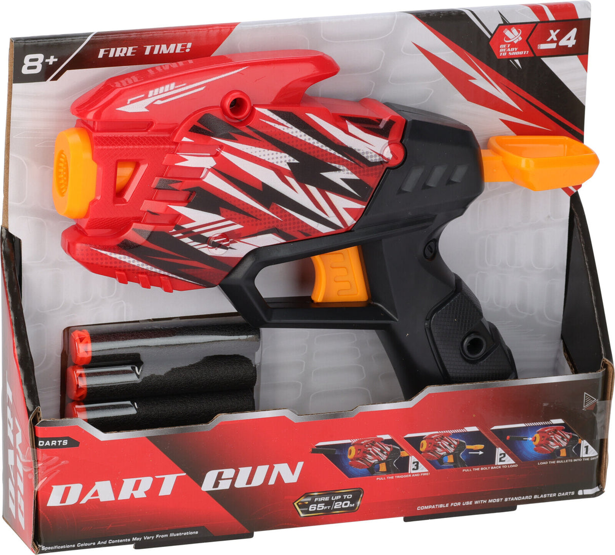 Pistol med skum pile 20 cm