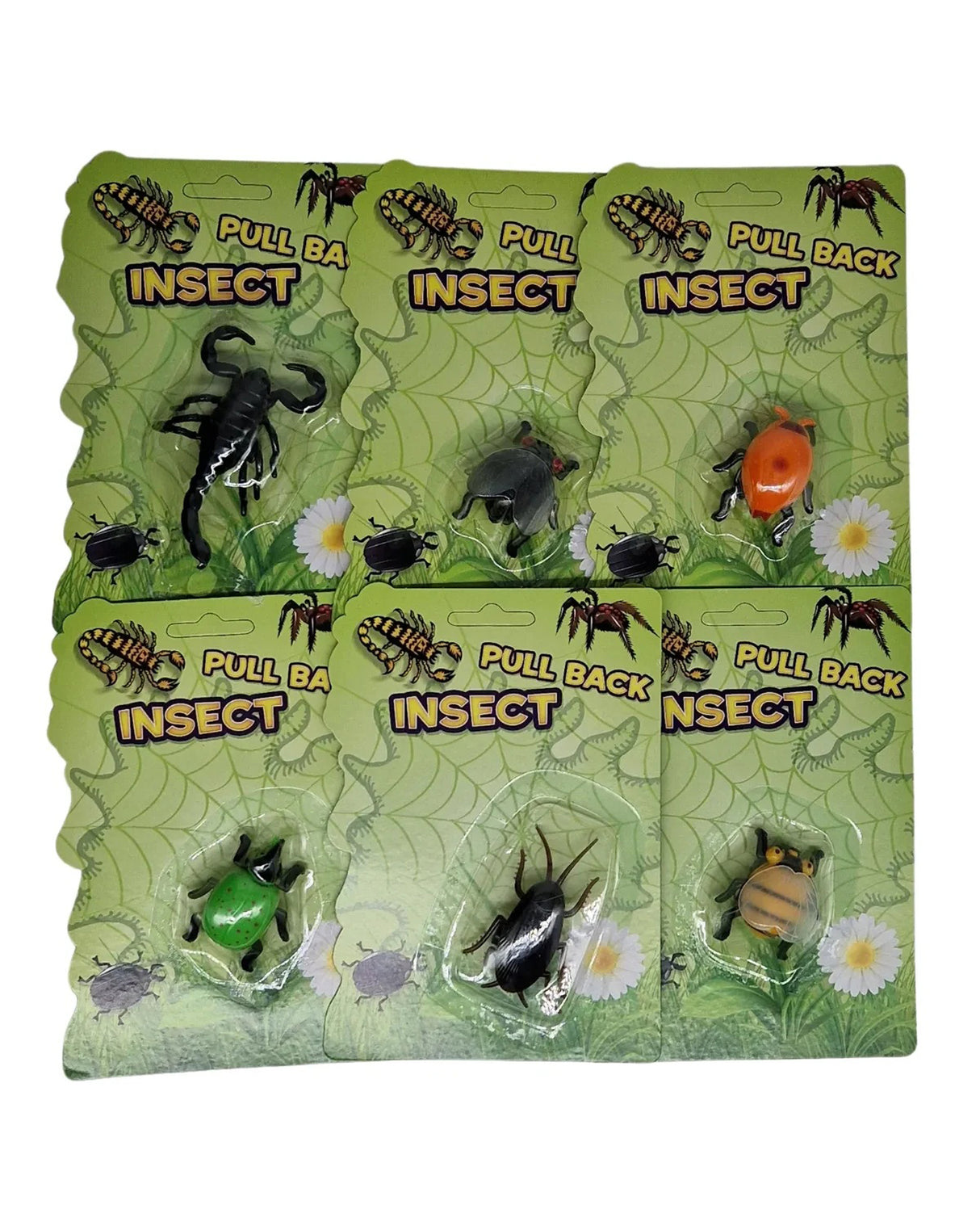 Bug 4,5cm med pull back 1 stk