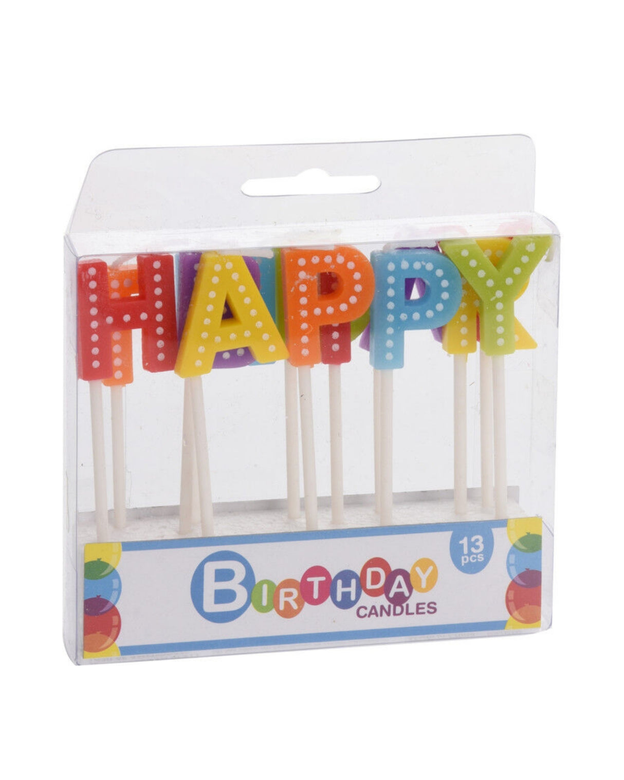 Birthday candle "Happy Birthday"