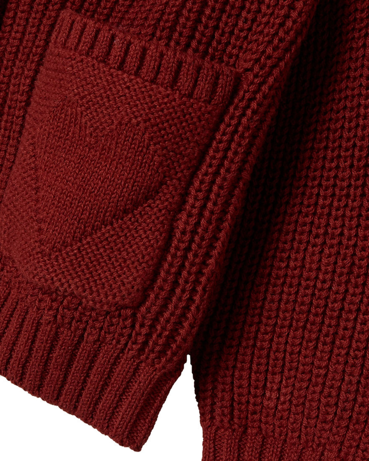 Rød - spiced apple - Lil'Atelier - strik cardigan - 13244167