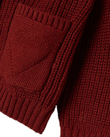 Rød - spiced apple - Lil'Atelier - strik cardigan - 13244167