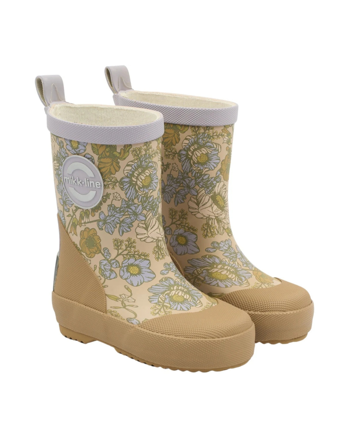 Sand - Kelp - Mikk-Line - Gummistøvler - Blomster - 38066