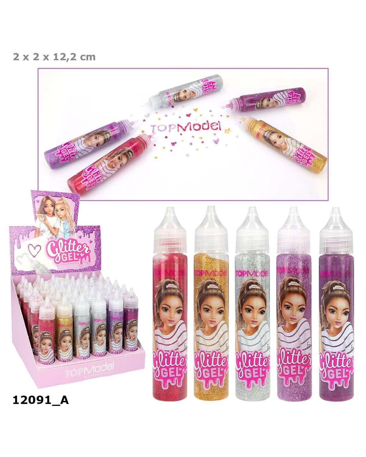 TOPModel Glitter Gel 1pc