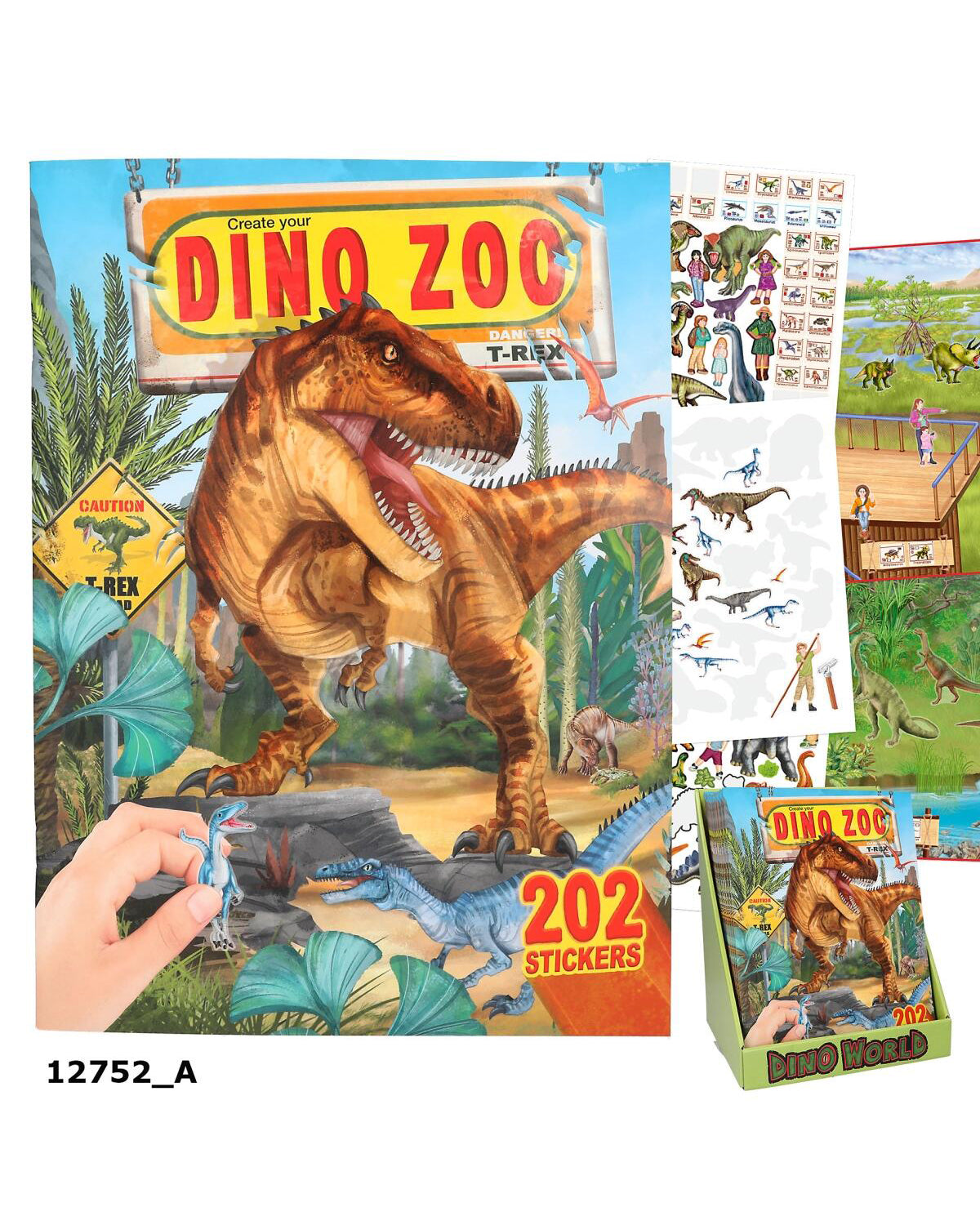 Dino World Zoo Activity Book