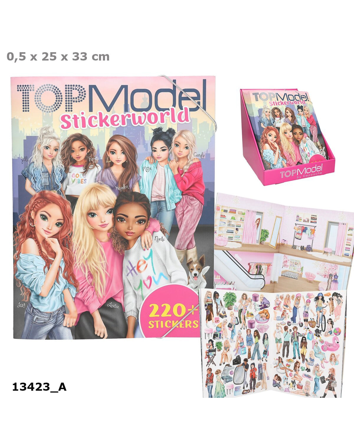 TOPModel Stickerworld