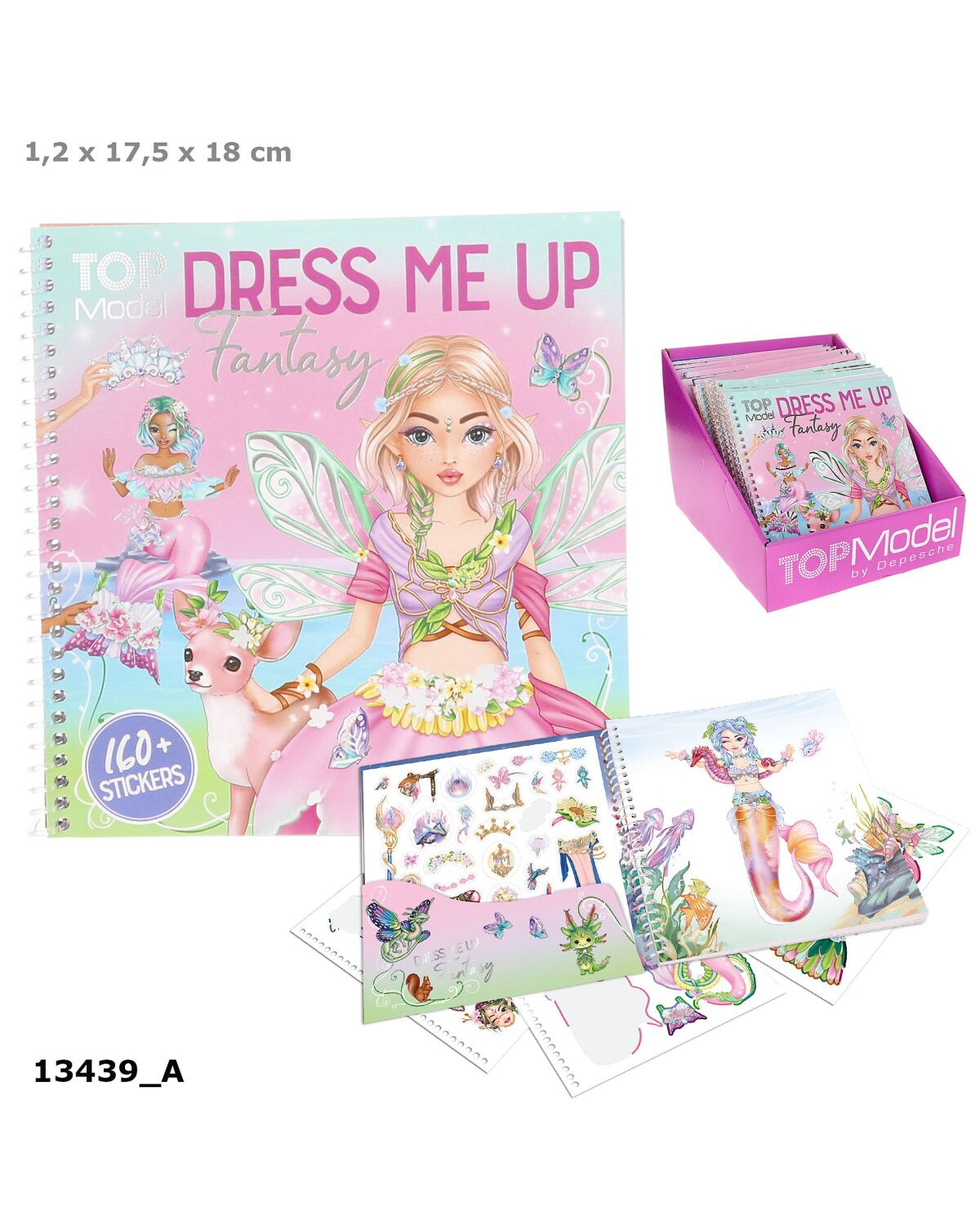 TOPModel Dress Me Up Stickersbog Fantasy