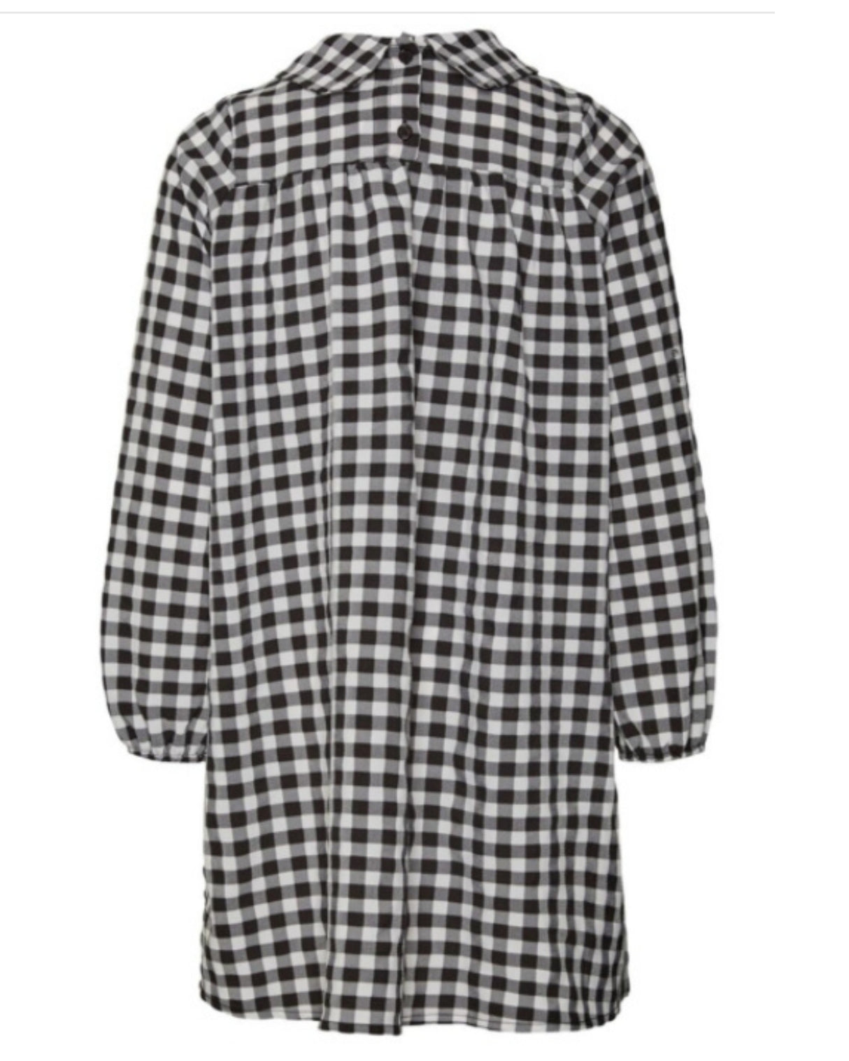 Sort/hvid - Black - vero moda girl - kjole - 10299019