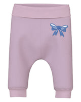 Rosa - winsome orchid - Name it - sweat buks med sløjfe - 13226051