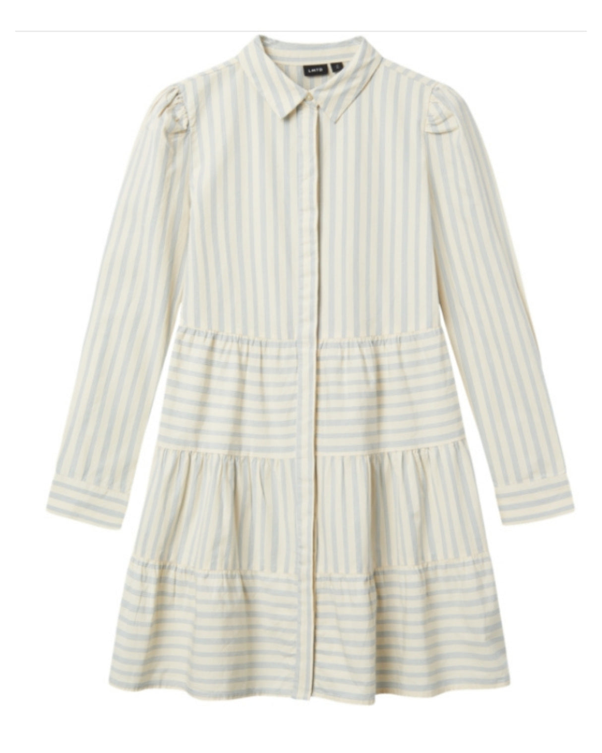 Offwhite - Turtledove Ashley Blue stribes - name it - kjole - 13226238