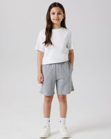 Grå - Grey Melange - Name it - Shorts - 13240465