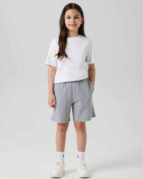 Grå - Grey Melange - Name it - Shorts - 13240465