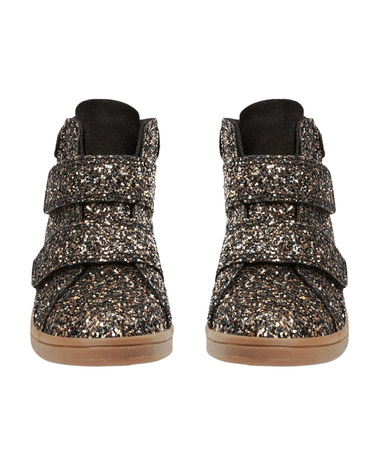 Guld Sofie Schnoor Sneakers - glimmer - mix gold - velcro - P223809-9081