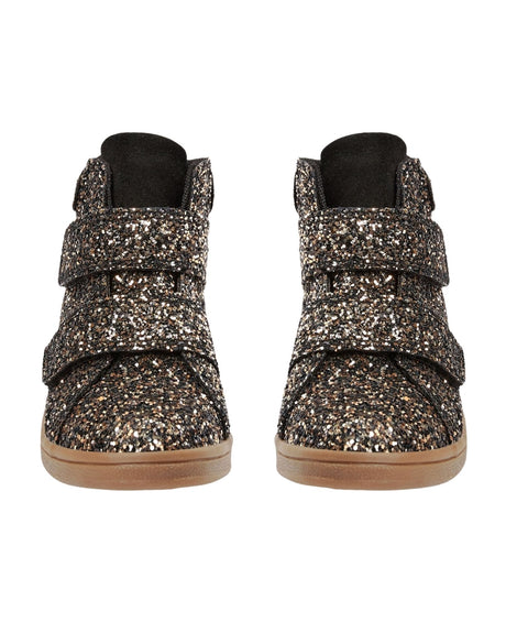 Guld Sofie Schnoor Sneakers - glimmer - mix gold - velcro - P223809-9081