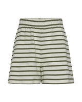 Army green - Pieces - stribet shorts - 17145059