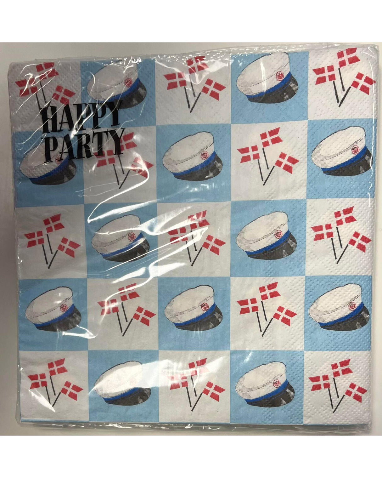 Servietter eksamen Blå hue 20stk