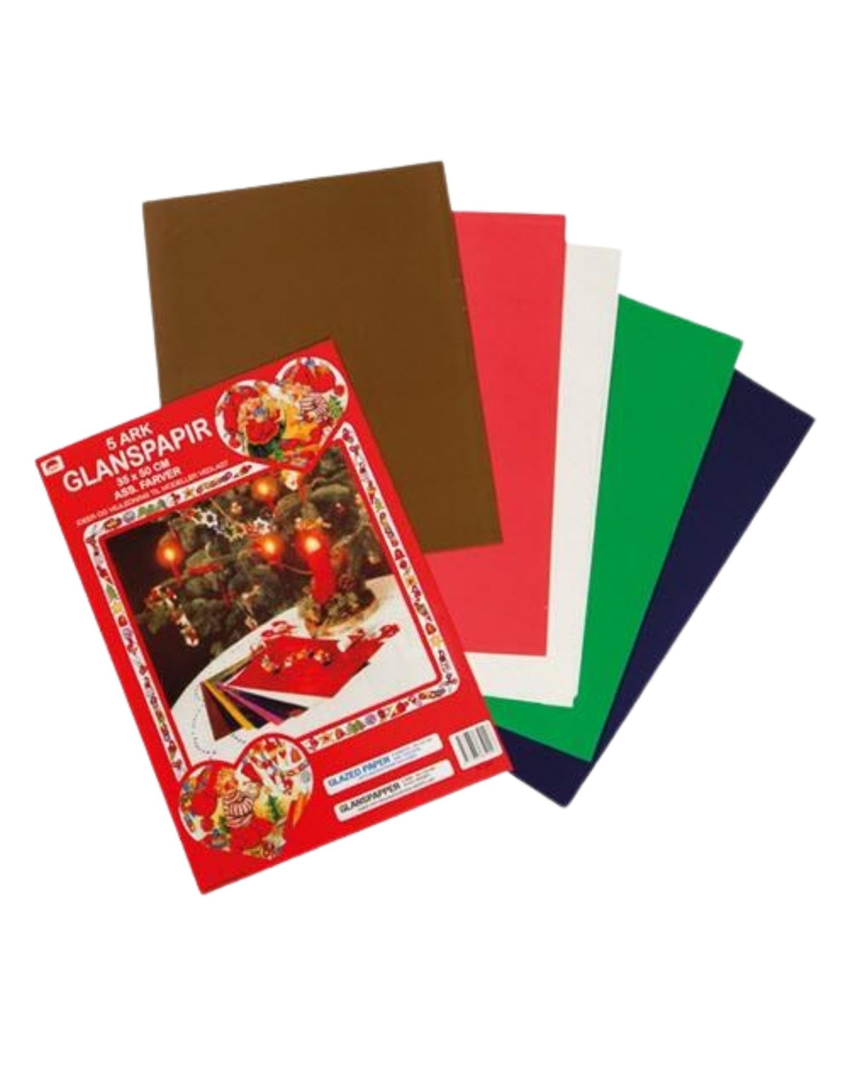 Glanspapir 5 ark