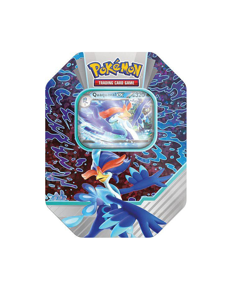 Pokemon pakke med 4 boosterpakker og et foli promokort