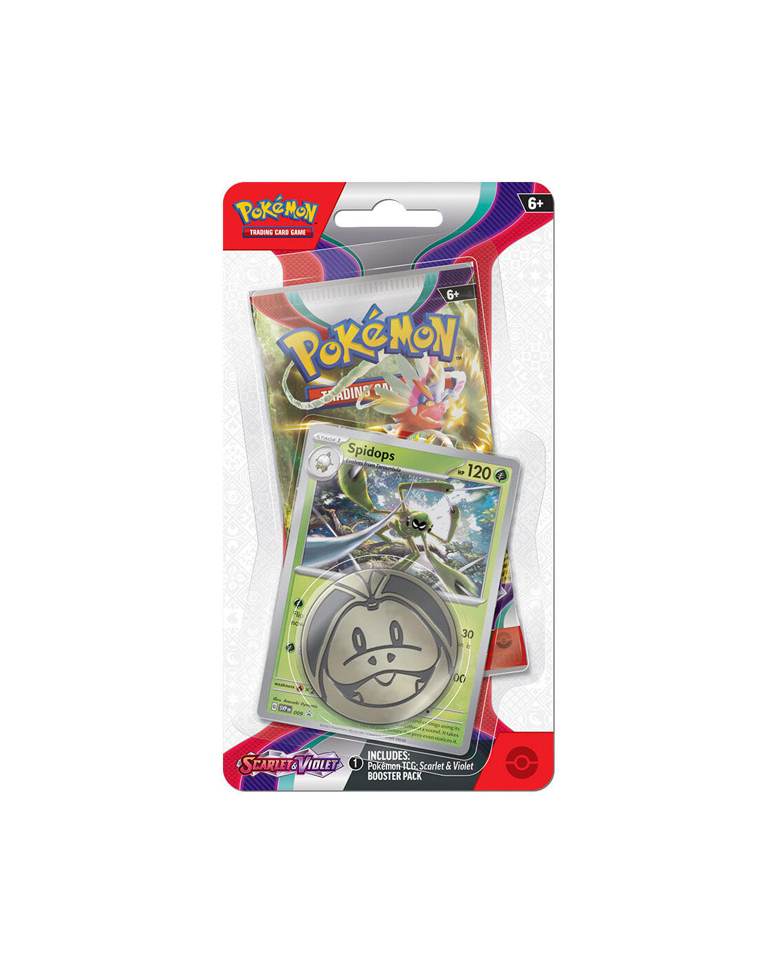 Pokemon pakke med kort og mønt