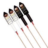 (18) Raket sortiment 4 stk